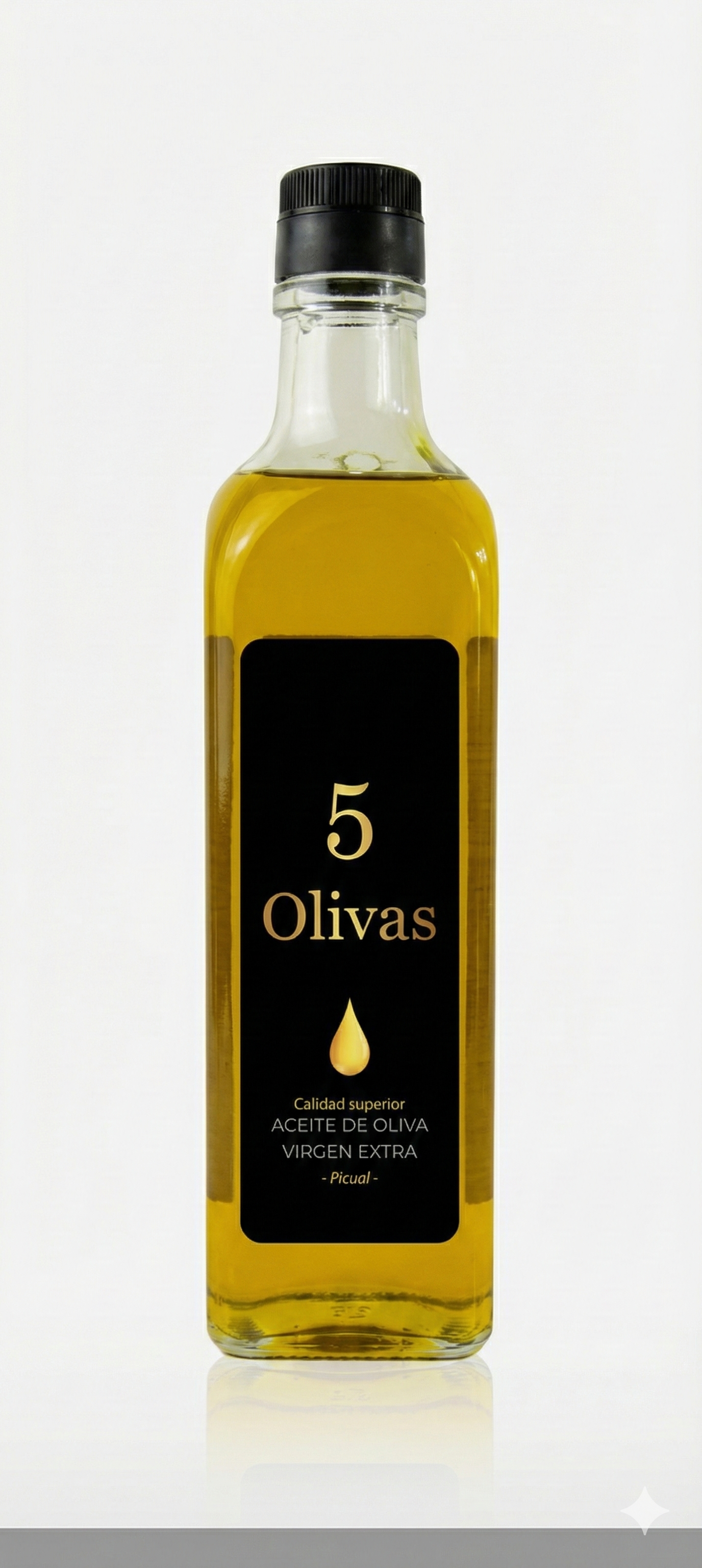 AOVE Picual 5 Olivas