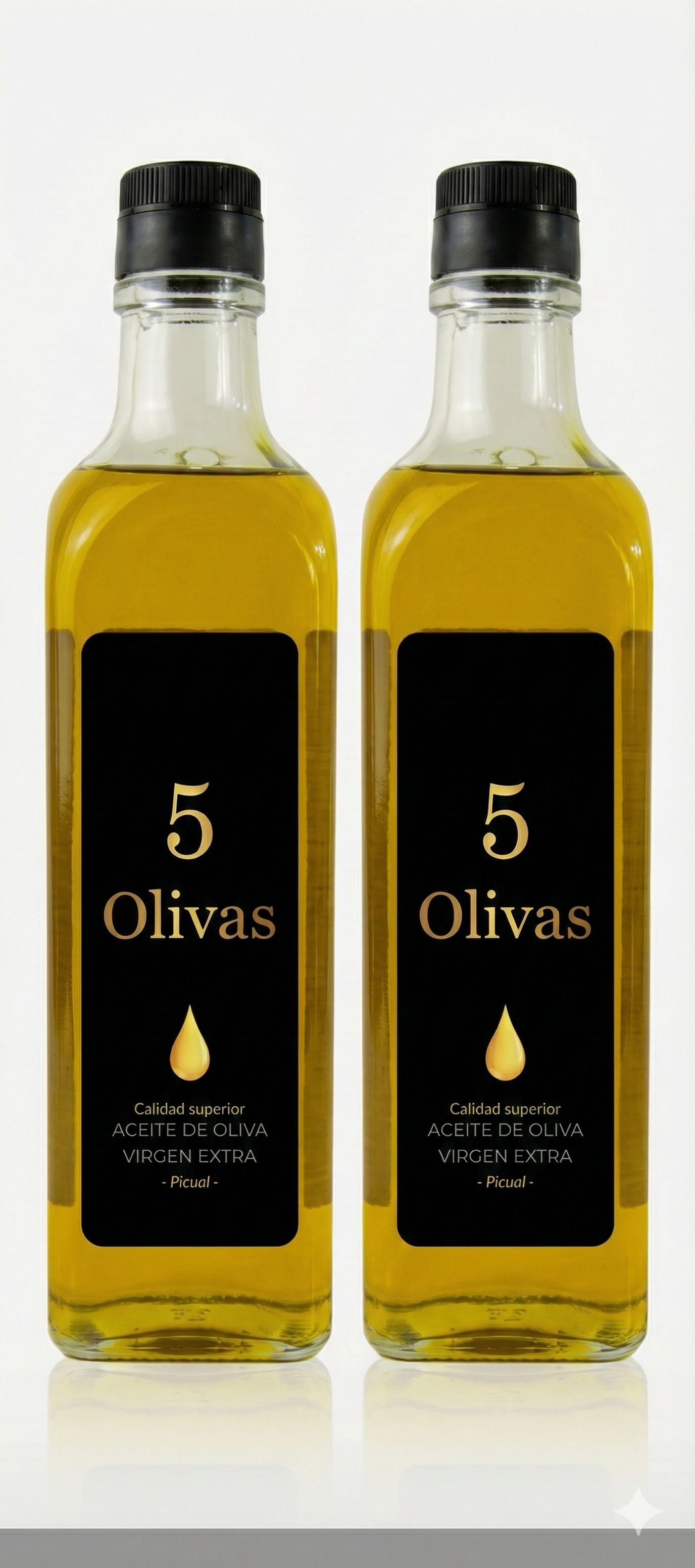 AOVE Picual 5 Olivas
